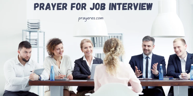 Prayer for Job Interview